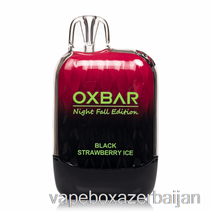 E-Juice Vape OXBAR G8000 Disposable Black Strawberry Ice